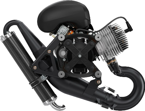 Vittorazi Moster 185 MY25 Plus D/S (Electric Start) – Skybound 