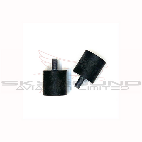 M021a - Antivibration mount 30 x 30 mm - M8 x 15 mm (Set of 2)