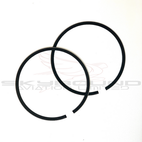 M013 - Piston ring GS10 chromed (Set of 2)