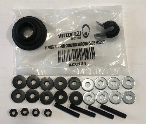 ACC164 - Fixing Kit Side for Carbon fibre extra cooling shroud