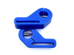 Nylon Harness Sliders Blue (Pair)