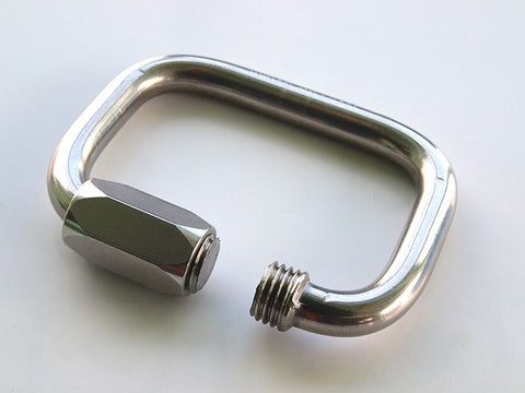 Peguet Quicklink Stainless Steel Square C 6.0
