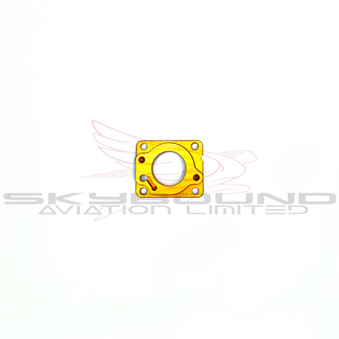 AT084 - Carburetor flange for WG8 carburetor, orange