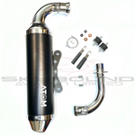 AT170 - Complete exhaust Chromed