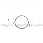 MP141- Security cable 45 cm with aluminum clamp. Each
