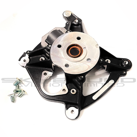 ME003 - Engine carter support, black (electric start version)