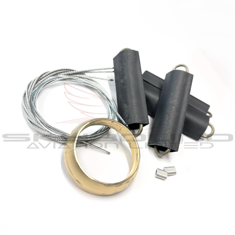 ME143 - Bronze bushing 50 hours, 4 Spring and security cables
