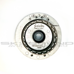M034s - Flywheel (Selettra) with aluminum toothed pulley incorporated