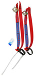 Trimmer replacement Straps set with Buckles - Pair
